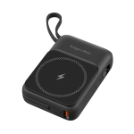 ПРЕНОСИМА БАТЕРИЯ POWER BANK USB-A USB-C УЛТАБЪРЗО QC PD БЕЗЖИЧНО ЗАРЕЖДАНЕ 10000MAH 