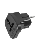 ПРЕХОД ТУРИСТИЧЕСКИ 110V/220V UK/BG AC ОРИГИНАЛ БЯЛ QZ36-9