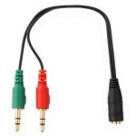 ПРЕХОД 1X3.5 СТ-Ж 4 PIN 3К/2X3.5 СТ.М С КАБЕЛ