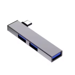 ПРЕХОД ХЪБ USB-C М/3XUSB Ж 3.0 OTG