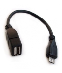 ПРЕХОД USB MICRO М/USB Ж С КАБЕЛ OTG