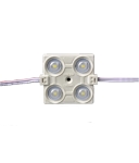 ПРОФИЛ С 4 БРОЯ LED 2835 2.4W 12V СТУДЕНО БЯЛ ВОДОУСТОЙЧИВ