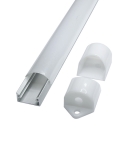 ПРОФИЛ ЗА LED ЛЕНТА X058 2M МАТОВА