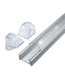 ПРОФИЛ ЗА LED ЛЕНТА X062 3M ПРОЗРАЧЕН