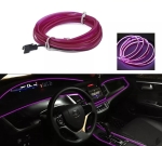 СВЕТОДИОДНА ЛЕНТА ЛИЛАВА ЗА ИНТЕРИОРНО АМБИЕНТНО LED ОСВЕТЛЕНИЕ НА АВОМОМОБИЛ ИЛИ МЕБЕЛИ 12V 5М