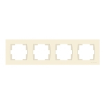 РАМКА 4 ХОРИЗОНТАЛНА MUTLUSAN КРЕМ
