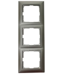 РАМКА ТРОЙНА СИВА