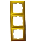 РАМКА ТРОЙНА ЖЪЛТА