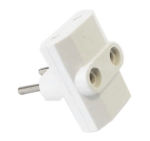РАЗКЛОНИТЕЛ 220V С 3 ГНЕЗДА EU 1