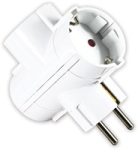 РАЗКЛОНИТЕЛ 220V С 3 ГНЕЗДА Т-ОБРАЗЕН COMMEL