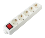 РАЗКЛОНИТЕЛ 220V 5 ГНЕЗДА С КЛЮЧ БЕЗ КАБЕЛ