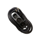 РАЗКЛОНИТЕЛ 3 ГНЕЗДА БАКЕЛИТОВ ЧЕРЕН 10М