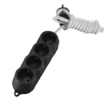 РАЗКЛОНИТЕЛ 4 ГНЕЗДА УДАРОУСТОЙЧИВ ЧЕРЕН 2М