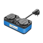 РАЗКЛОНИТЕЛ С КЛЮЧ-2 ГНЕЗДА ВЪНШЕН IP44 SMART WIFI MEROSS