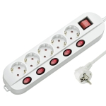 РАЗКЛОНИТЕЛ С КЛЮЧ-5 ГНЕЗДА 1.5М ИЗКЛЮЧВАНЕ 5+1 TECHNIK