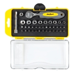 Комплект битове 38 части REBEL с тресчотка