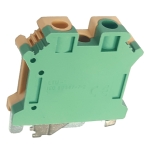 РЕДОВА КЛЕМА ЗА ДИН ШИНА 0.2-4ММ2 LTU2UK 5JD ЖЪЛТО-ЗЕЛЕНА