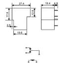 РЕЛЕ 5V/30A SLA-05VDC-SL-C