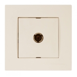 РОЗЕТКА TV/САТ MUTLUSAN КРЕМ