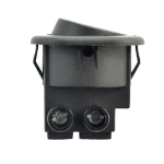 КЛЮЧ 2 ПОЗИЦИИ ЧЕРЕН КВАДРАТЕН ON-OFF SPST 250V 6A