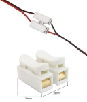 СЪЕДИНИТЕЛ ЗА КАБЕЛ 2 ПИН 0.5-3.5ММ2