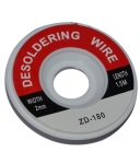 ШИРМОВКА ЗА РАЗПОЯВАНЕ (ОПЛЕТКА ЗА ПОЧИСТВАНЕ НА ПРИПОЙ) 2ММ