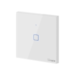 КЛЮЧ SMART WIFI ЕДИНИЧЕН ЗА ОСВЕТЛЕНИЕ БЯЛ SONOFF T0 EU TX