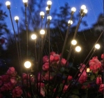 СВЕТОДИОДНО СОЛАРНО ДЕКОРАТИВНО ГРАДИНСКО ОСВЕТЛЕНИЕ 10 ЛАМПИ REBEL