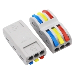 КЛЕМА ТИП WAGO 3-3 НАСРЕЩНА SPL-3 ЦВЕТНА