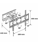 СТОЙКА ЗА ТЕЛЕВИЗОР TV TTS-P810 32-63''