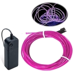 СВЕТОДИОДНА ЛЕНТА ЛИЛАВА ЗА ИНТЕРИОРНО АМБИЕНТНО LED ОСВЕТЛЕНИЕ НА АВОМОМОБИЛ ИЛИ МЕБЕЛИ 3V 5М