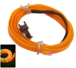 СВЕТОДИОДНА ЛЕНТА ОРАНЖЕВА ЗА ИНТЕРИОРНО АМБИЕНТНО LED ОСВЕТЛЕНИЕ НА АВОМОМОБИЛ ИЛИ МЕБЕЛИ 12V 5М