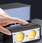 ФЕНЕРЧЕ ЗА ГЛАВА ЧЕЛНИК LED С АКУМУЛАТОР ЦИФРОВА ИНДИКАЦИЯ БЯЛА И ЧЕРВЕНА СВЕТЛИНА