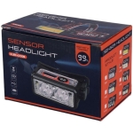 ФЕНЕРЧЕ ЗА ГЛАВА ЧЕЛНИК LED С АКУМУЛАТОР ЦИФРОВА ИНДИКАЦИЯ БЯЛА И ЧЕРВЕНА СВЕТЛИНА