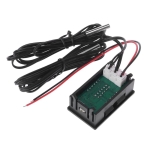 ТЕРМОМЕТЪР С ДВЕ ЗОНИ С ВЪНШНИ ДАТЧИЦИ