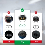 АДАПТОР ЗА ТРИМЕР PHILIPS 220V/8V HQ-850