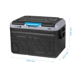Туристически хладилник фризер с компресор Teesa TSA6003 40 литра 12V/24V DC 230V AC
