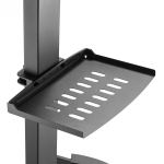 СТОЙКА ПОДВИЖНА МОБИЛНА ЗА ТЕЛЕВИЗОР С РАФТ TV LED УНИВЕРСАЛНА 32-55" 35КГ