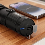 ФЕНЕРЧЕ С АКУМУЛАТОР МОЩЕН LED 20W REBEL