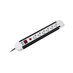 РАЗКЛОНИТЕЛ С КЛЮЧ-6 ГНЕЗДА СЪС ЗАЩИТА 1.5 МЕТРА КАБЕЛ REBEL