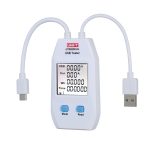 USB A/C ТЕСТЕР НА НАПРЕЖЕНИЕ, ТОК, КАПАЦИТЕТ UNI-T UT-658