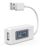 USB ТЕСТЕР НА НАПРЕЖЕНИЕ, ТОК, КАПАЦИТЕТ ВХ. 3-15V
