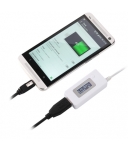 USB ТЕСТЕР НА НАПРЕЖЕНИЕ, ТОК, КАПАЦИТЕТ ВХ. 3-15V