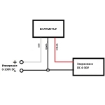 ЦИФРОВ ВОЛТМЕТЪР 0-100V DC