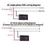ЦИФРОВ ВОЛТМЕТЪР 70-500V AC