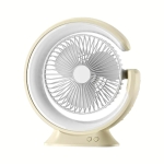 ВЕНТИЛАТОР С LED ЛАМПА И USB ЗАХРАНВАНЕ