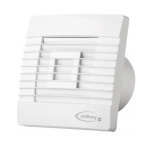 ВЕНТИЛАТОР ЗА БАНЯ С ДАТЧИК ЗА ВЛАГА И ТАЙМЕР 230V Ф 100 ММ PRESTIGE С ЖАЛУЗИ