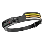 ФЕНЕРЧЕ ЗА ГЛАВА ЧЕЛНИК LED COB+XPE С АКУМУЛАТОР И СЕНЗОРНО УПРАВЛЕНИЕ W689-3