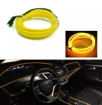СВЕТОДИОДНА ЛЕНТА ЖЪЛТА ЗА ИНТЕРИОРНО АМБИЕНТНО LED ОСВЕТЛЕНИЕ НА АВОМОМОБИЛ ИЛИ МЕБЕЛИ 12V 5М