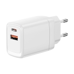 Зарядно за телефон USB-C+USB-A QC PD ултра бързо  45W